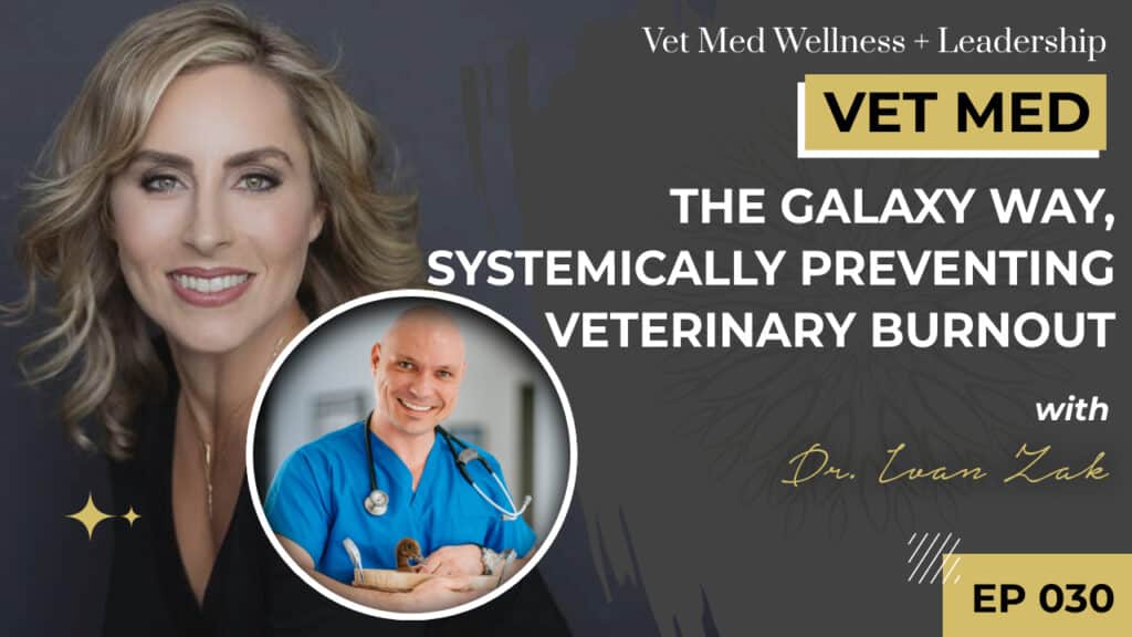 #030: The Galaxy Way, Systemically Preventing Veterinary Burnout  with Dr. Ivan Zak