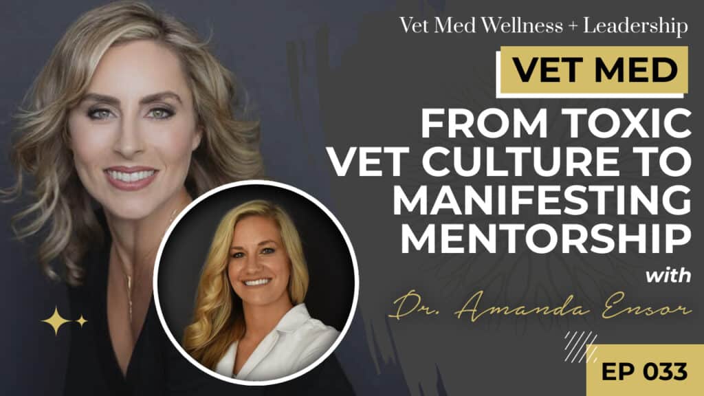 #033: From Toxic Vet Culture to Manifesting Mentorship with Dr. Amanda Ensor