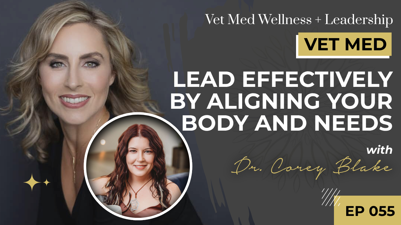 #055: Embodied Leadership: Lead Effectively By Aligning Your Body and Needs with Dr. Corey Blake